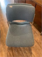4 metal frame stack chairs