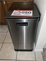 Stainless trash can-2 compartments 26" tall