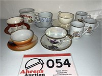 Cups, saucers