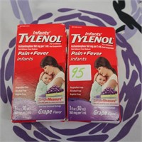 2- Infant Tylenol 30ml bottles