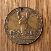 Lucky Mule Race Chains Good Luck Token