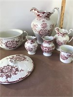 Antique Colonial Pottery-Huron Pattern