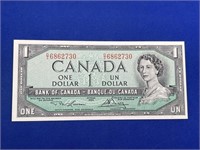 1954 Unc. Canada $1 Bill