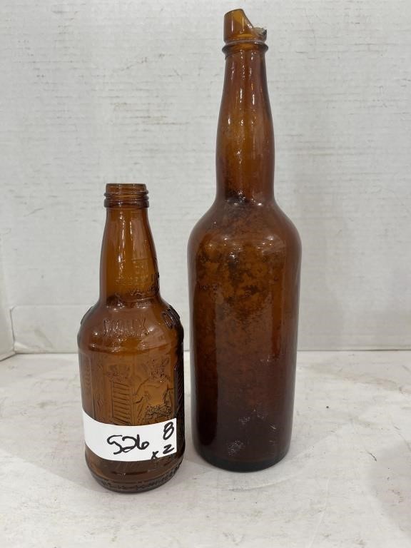 Sioux City Sarsaparilla Glass Bottle