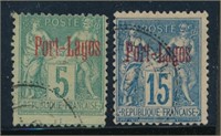FRENCH OFFICES IN PORT LAGOS #1 & #3 USED FINE