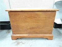 Wooden Toy Chest Filled With Toys - 16 x 30 x 22H