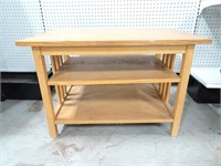 Small Wooden TV Stand - 21 x 32 x 22H