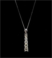 Jewelry 14k Gold & Diamond Pendant Necklace