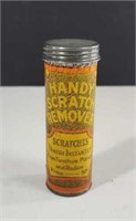 Vintage Scratch remover Container