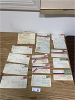 (13) Post WWII 1946 Love Letters USS Amsterdam