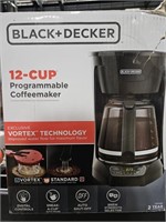 12CUPS BLACK+DECKER PROGRAMMABLE COFFEEMAKER