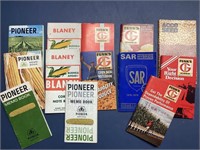 Seed corn pocket books. Pioneer, Funks G Hybrids