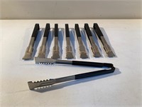 Vollrath Versagrip 12in tongs. (8)