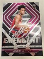 Cavaliers Collin Sexton Signed Card with COA