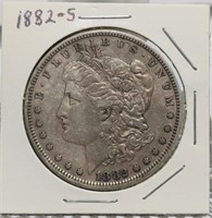 1882-S MORGAN SILVER DOLLAR