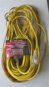 (3) Extension cords including 50' triple outlet.