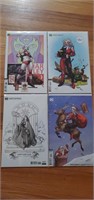 (4) Harley Quinn Comics