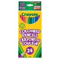 *NEW Crayola Coloured Pencils-24/Pack, 6 Pack