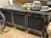Shipping crate decor 62x20x28