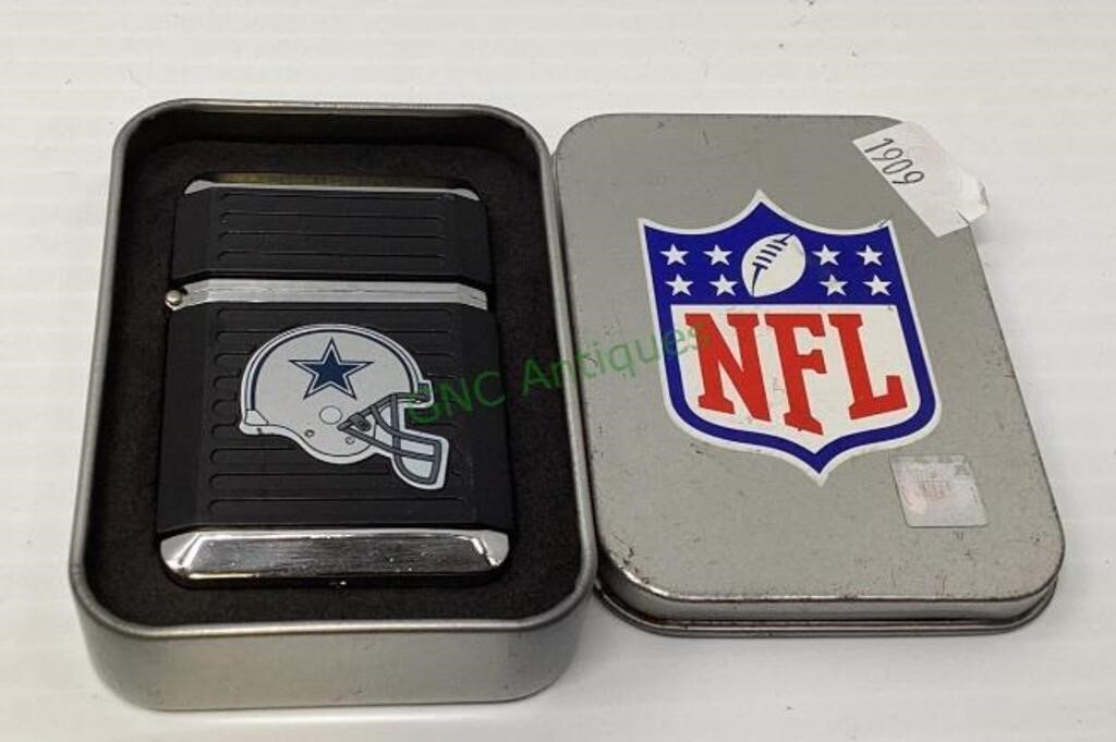 NFL Dallas Cowboys butane lighter in collector