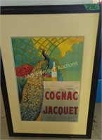 Bouchet Cognac Jacquet Peacock Liquor Advertising