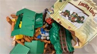 Lincoln logs Woodland express