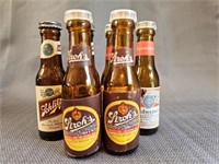 Beer Bottle Salt & Pepper Shakers Schlitz, Strohs