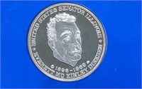 1969 Everett M. Dirksen .87 Oz Silver Proof Coin