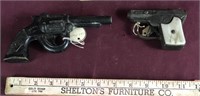 2 Vintage Toy Cap-Guns: Kilogre Rex &