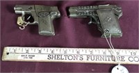 2 Vintage Toy Cap Guns, Kilgore Border Patrol &