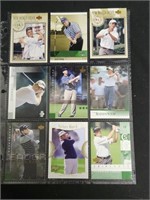 9 Upper Deck Golf Cards Tom Lehman Curtis Strange