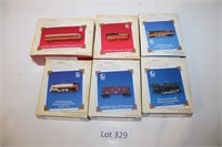 (6) Lionel Train Ornaments