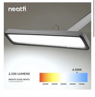 22" Wide Shade XL 2,500 Lumens LED Task Lamp - Si