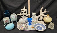 Trinkets & Figurines: Porcelain, Glass, Bisque