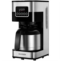 SHARDOR Programmable Coffee Maker with 8-Cup Therm