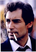 Timothy Dalton Autograph James Bond 007 Photo