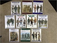 Military books on Solider types