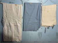 Group of Linens and Sheets