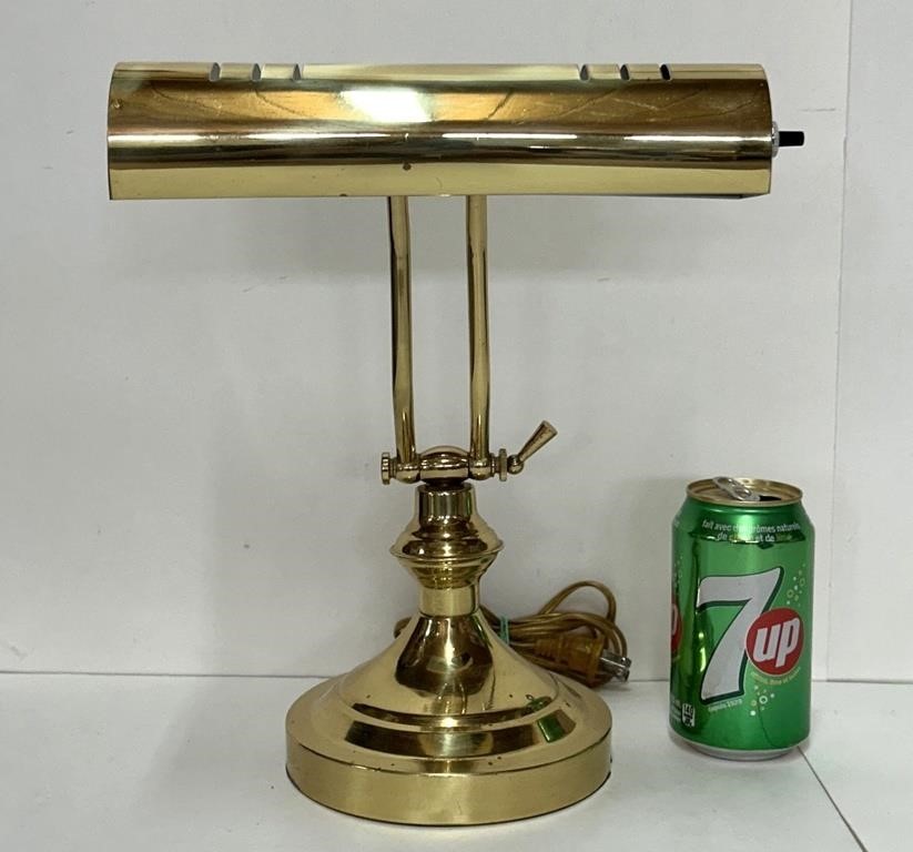 Lampe vintage en laiton