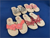 (4) Pair of Earth Spirit Women’s Sandals size 8 &