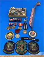 US Military Ribbons, Challenge Coins, Medals, Etc