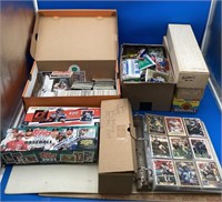 Assorted Lot Of Baseball & Football Cards