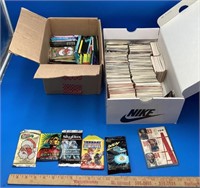 2 Boxes Of Basketball & Movie Trading Cards