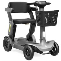 Glashow Foldable Scooter - 25 Miles  gray