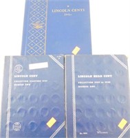 (3) books of Lincoln head cents