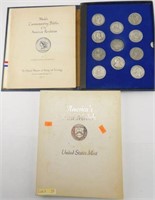 America’s First Medals US Mint (11) piece medals