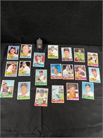 1965 Topps Baseball Card lot w/Billy Herman