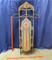 old 1940's-50's "comet" 4ft sled