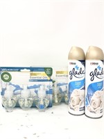 New Air Freshener Lot- Glade Clean Linen Spray (2
