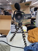 Video camera on flexible tripod - no charger